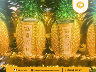Lọ cắm nhang Trái thơm: Tạo không gian thờ cúng trang trọng